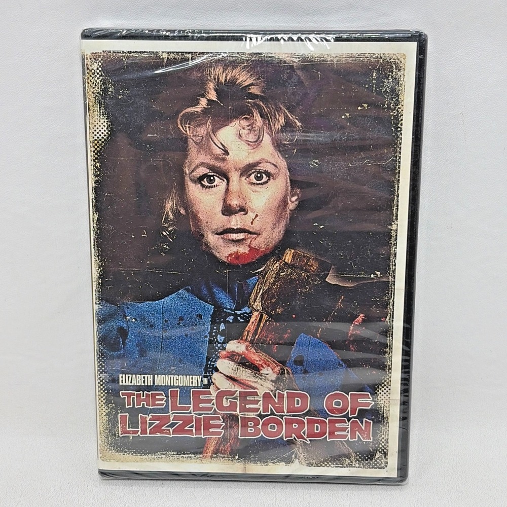 The Legend of Lizzie Borden DVD Elizabeth Montgomery 1975 Rare Horror New Sealed